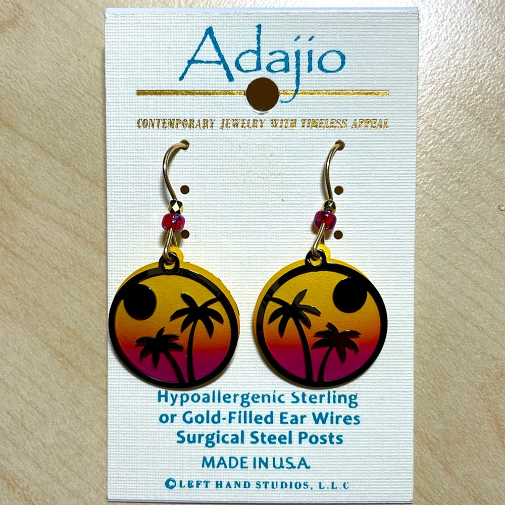 Tropical Sunset Earrings - NEW